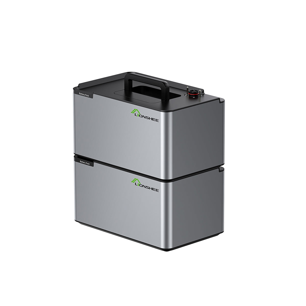 2 paquetes de caja de energía portátil 2048 Wh 2 kWh batería de almacenamiento de energía solar LiFePO4 para el hogar sistema solar para balcón y hogar