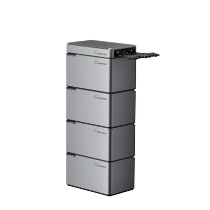 1024WH Power Box LiFePO4 52V 20AH Battery Storage Box + 1600W Smart Solar Hub For Home Balcony Solar System
