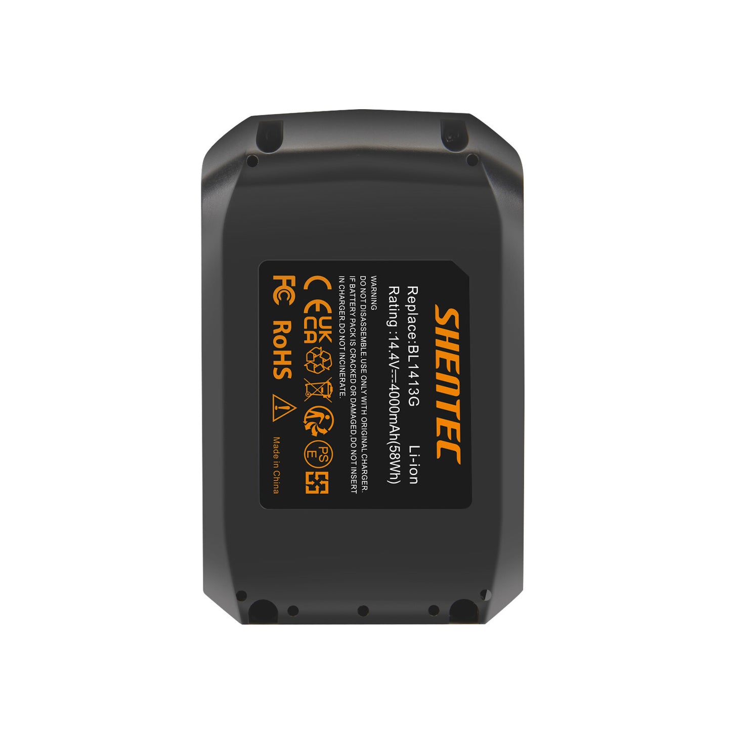 SHENTEC Batería De Repuesto 4000mAh 14.4V LI-ion Para Makita BL1413G BL1411G BL1415G HP347DWE JV143D