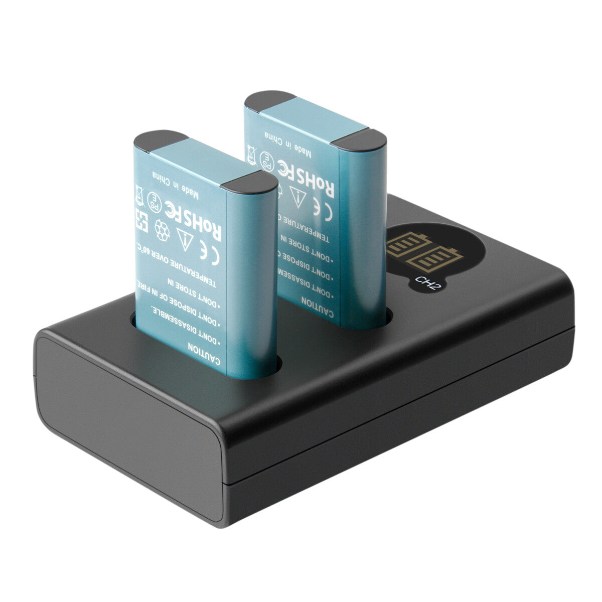 2X EN-EL23 Batería Y Cargador Para Nikon Coolpix P900 S810c B700 P600 P610 P610s