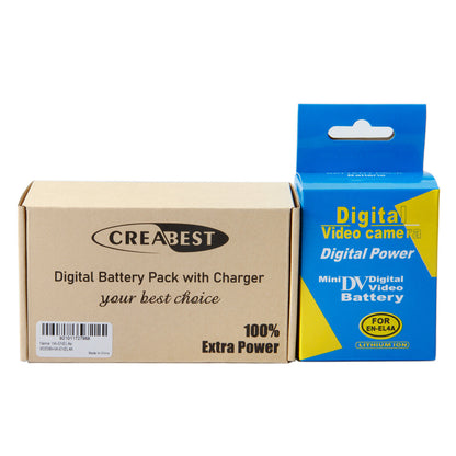 3100mAh Batería EN-EL4 para Nikon EN-EL4e F6 D2X D2Xs D2H D2Hs D3 D3S D3X EN-EL4a