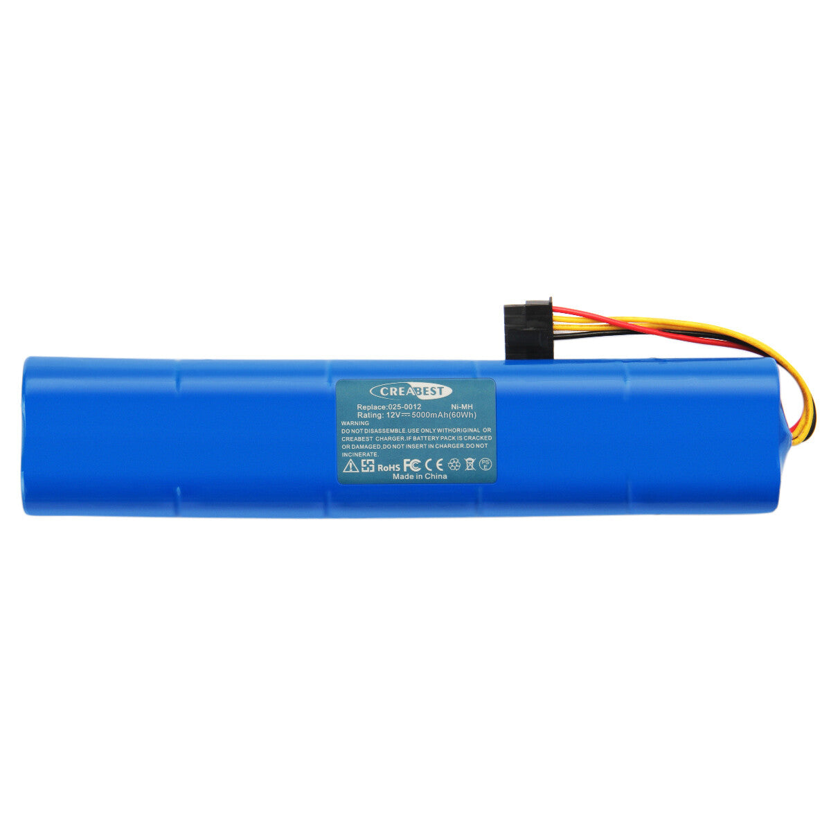 SHENTEC 5.0Ah 12V Ni-MH Batería de reemplazo para Neato 025-0012 945-0129 NX2000SCx10 70 70E 75 80 85