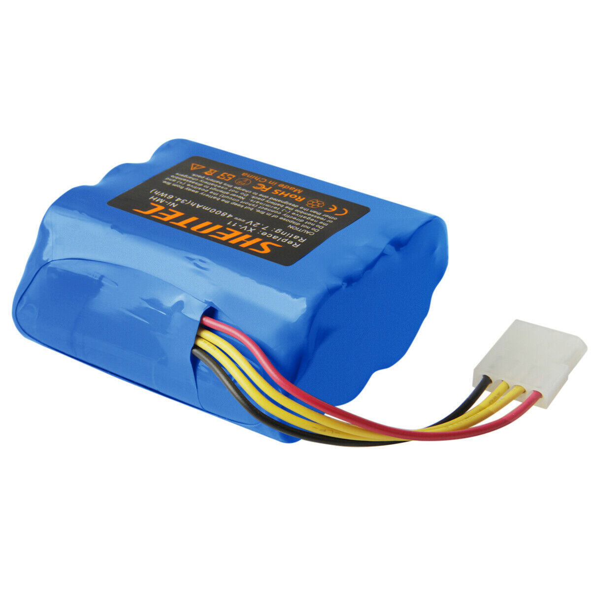 SHENTEC 4800mAh 7.2V Batería de repuesto para Neato XV-11 XV-12 XV-14 XV-15 XV-21 XV-25 205-0001