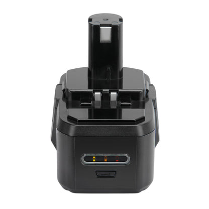 SHENTEC Batería Li-ion 6Ah 18V para Ryobi ONE+ ABP1801 ABP1803 RB18L40 RB18L50 BPL1815