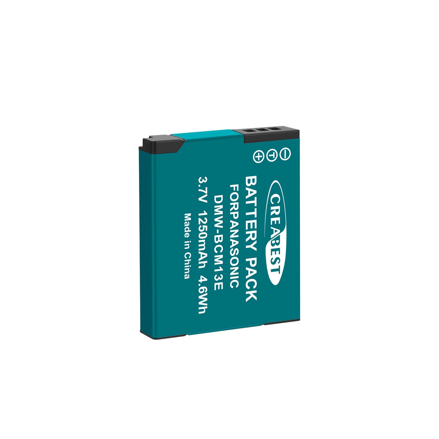 2Pcs DMW-BCM13 1250mAh Cargador De Batería Para Panasonic Lumix DMC-TZ40S ZS50 ZS30W