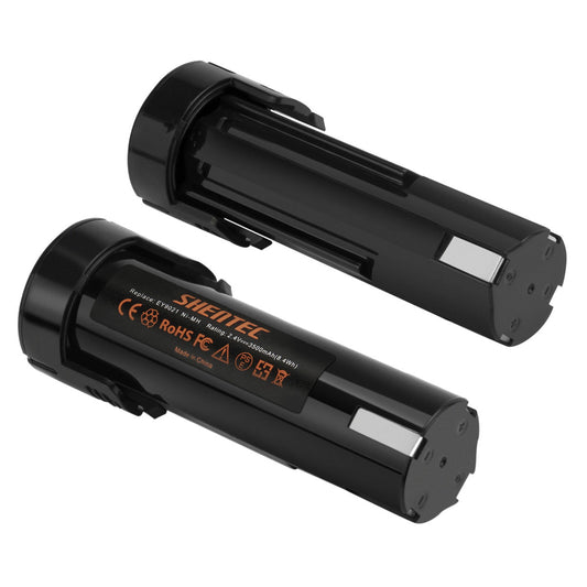 SHENTEC 3500mAh 2.4V Ni-MH Batería de Repuesto para PANASONIC EY9021 EY3652 EY6220DR EY3652DR EY503B