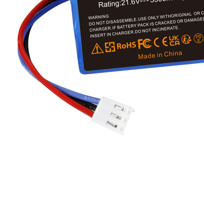 SHENTEC Batería de repuesto 3.5Ah 21,6V para Philips FC6721 FC6723 FC6721 FC6722 FC6729 INR18650C25