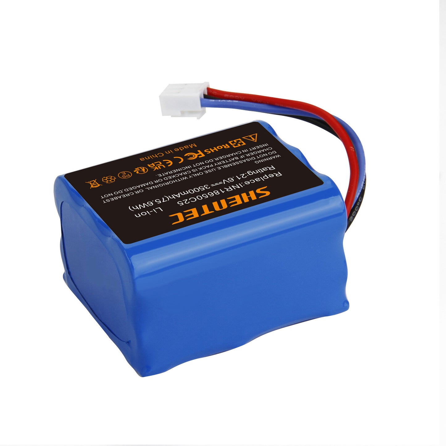 SHENTEC Batería Li-Ion 2x3.5Ah 21,6V para Philips FC6721/01 FC6722/01 FC6723 FC6726 FC6729