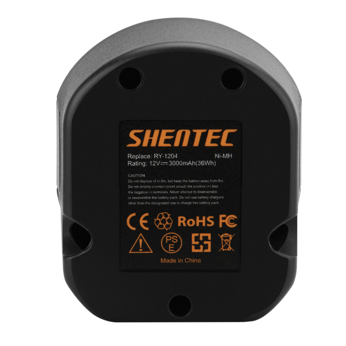 SHENTEC Batería de reemplazo Ni-MH 12V 3000mAh para Ryobi 1400143 1400652 1400670 4400005 B1222H B1230H