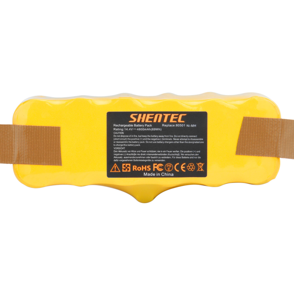 SHENTEC Batería de 14.4V para iRobot Roomba 80501 500 550 600 700 800 900 980