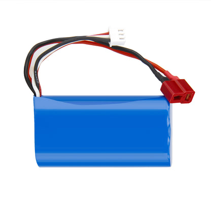 SHENTEC 7.4V 3.0Ah Batería Li-ion con Enchufe XH3P+T para Coche RC WLtoys 12401 12402 12403