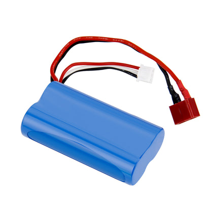 SHENTEC 7.4V 3.0Ah Batería Li-ion con Enchufe XH3P+T para Coche RC WLtoys 12401 12402 12403