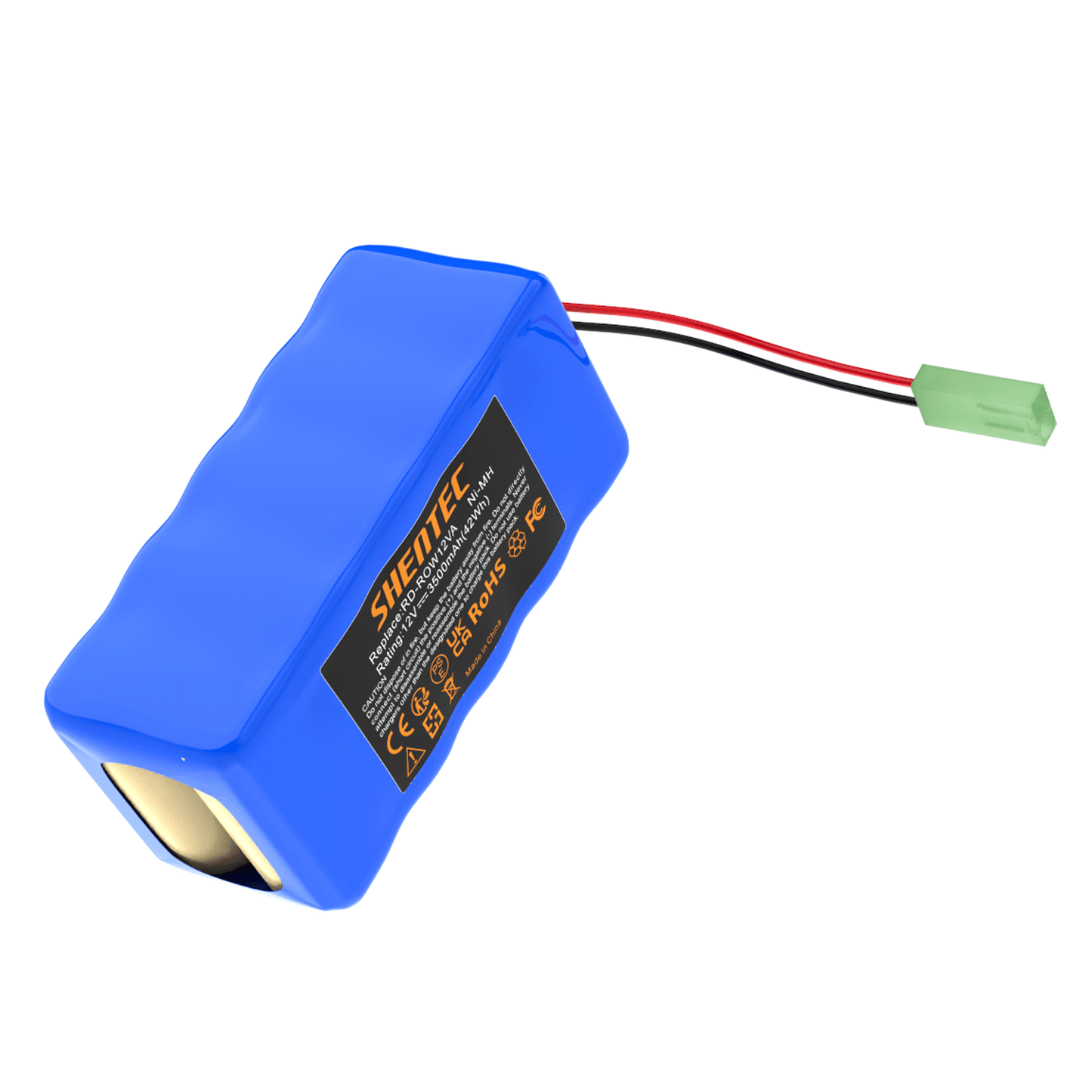 SHENTEC Batería de repuesto 3.5Ah 12V para RD-ROW12VA para Rowenta RH846301 RS-Rh5488 RH846501