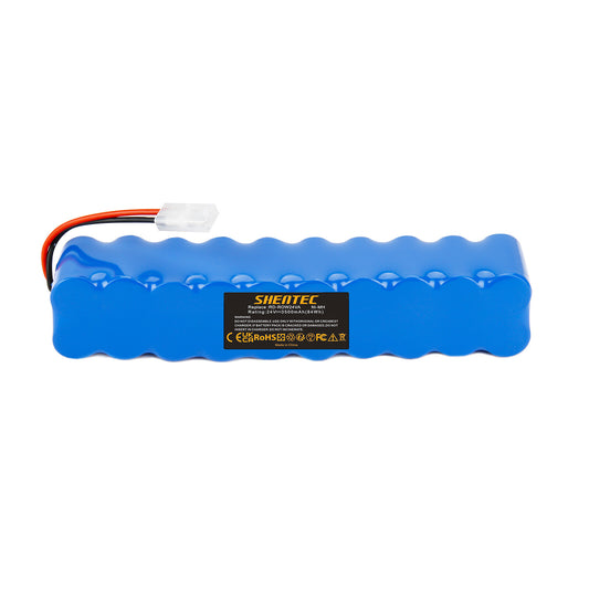 SHENTEC Batería NiMH de 3500mAh 24V para Rowenta RD-ROW24VA RH8770 RH8771 RH8770WU 2D 1