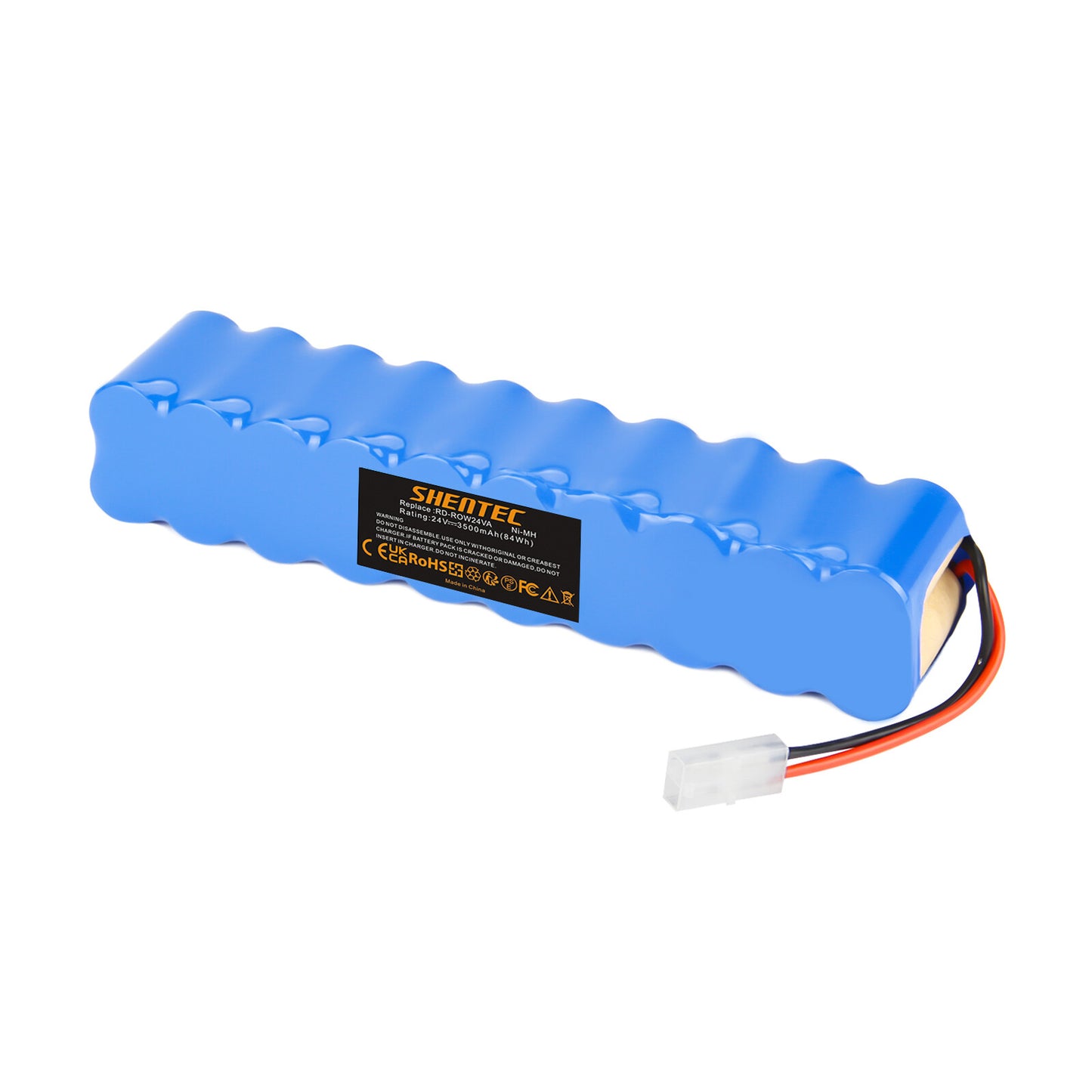 SHENTEC Batería NiMH de 3500mAh 24V para Rowenta RD-ROW24VA RH8770 RH8771 RH8770WU 2D 1