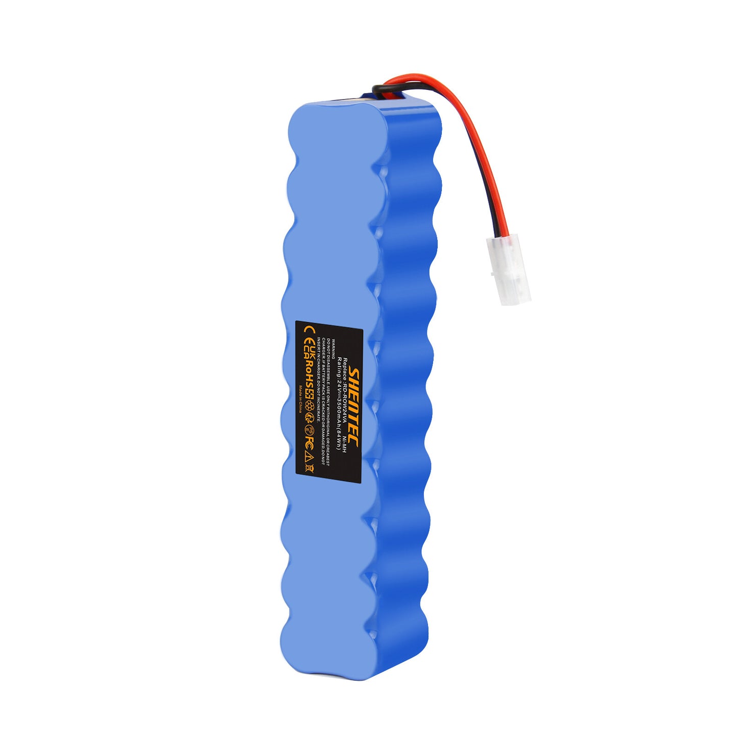 SHENTEC Batería NiMH de 3500mAh 24V para Rowenta RD-ROW24VA RH8770 RH8771 RH8770WU 2D 1