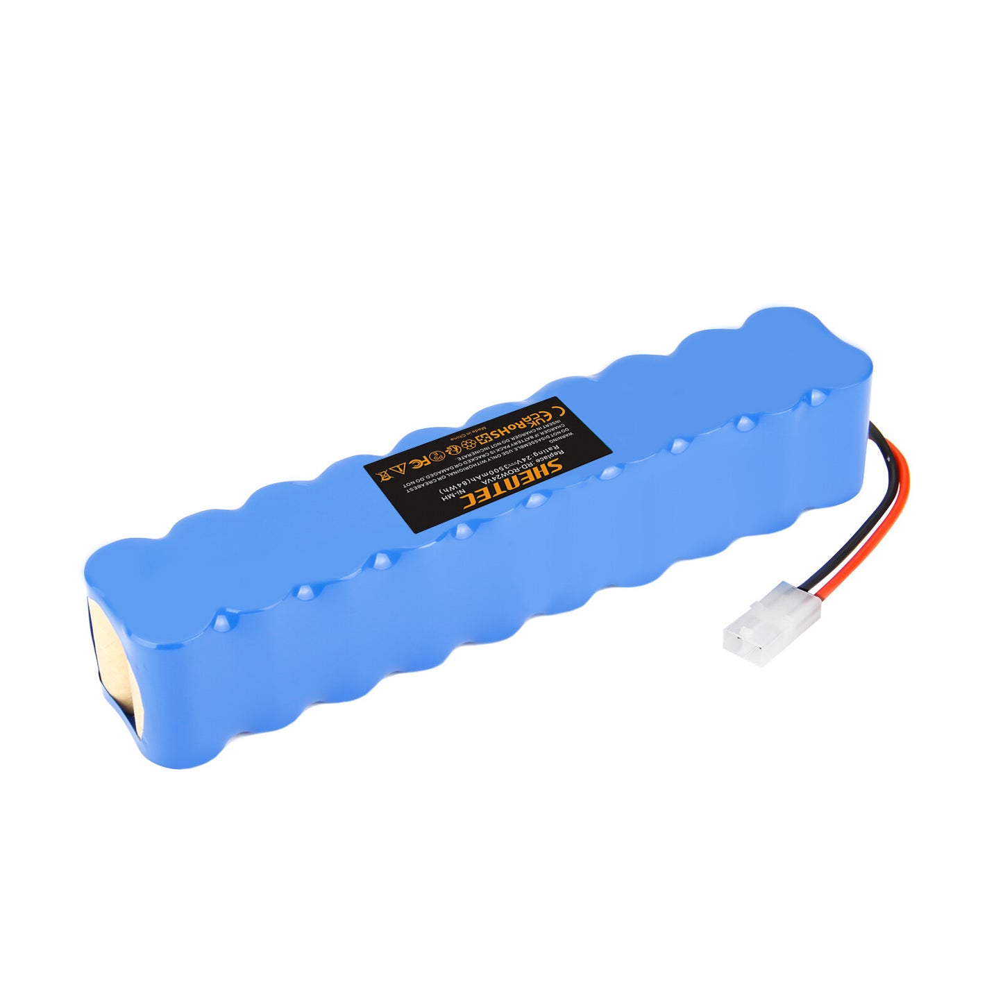 SHENTEC Batería NiMH de 3500mAh 24V para Rowenta RD-ROW24VA RH8770 RH8771 RH8770WU 2D 1