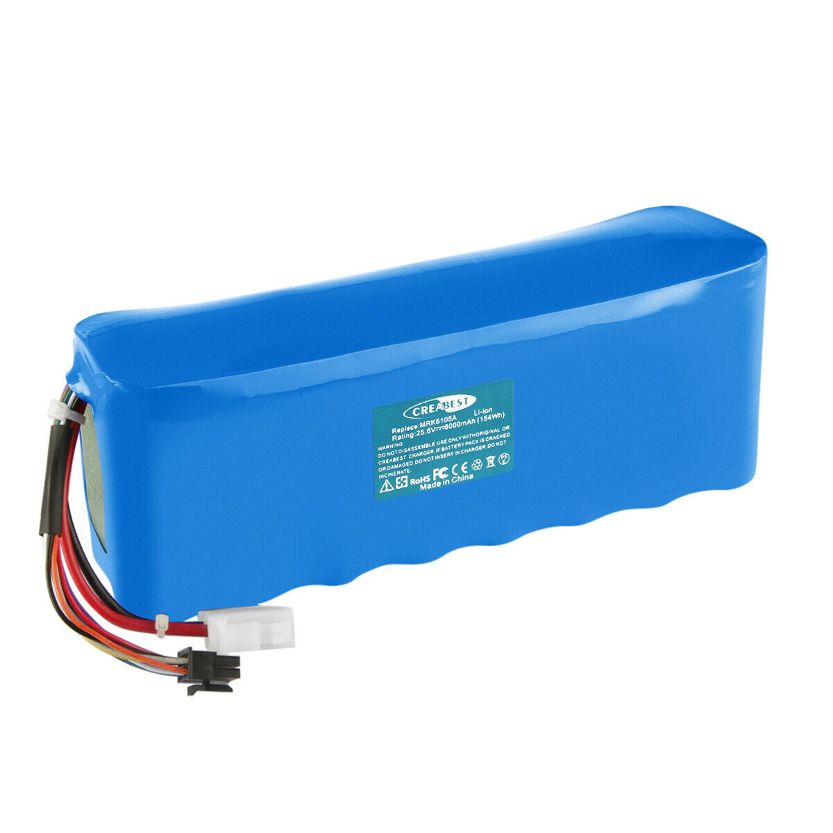 Batería Li-ion 6Ah 25.6V para Robomow BAT6000A MRK6103A XR3 3000 RS630 RS622