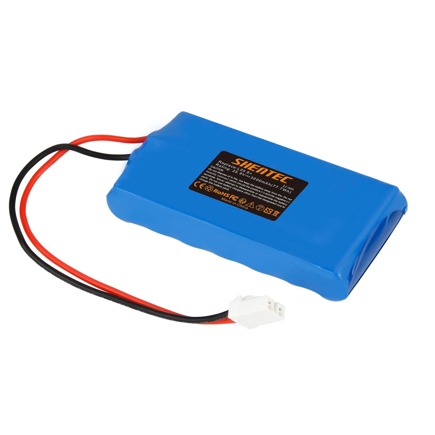 Batería de ion de litio para cortacésped SHENTEC compatible con Ambrogio Wipers Techline 015E00600A Ambrogio L15, L15 Deluxe, L20 b, L20 Deluxe, L20 Twenty, L20e Lite, i70, i100S, i130S, Next Tech D1