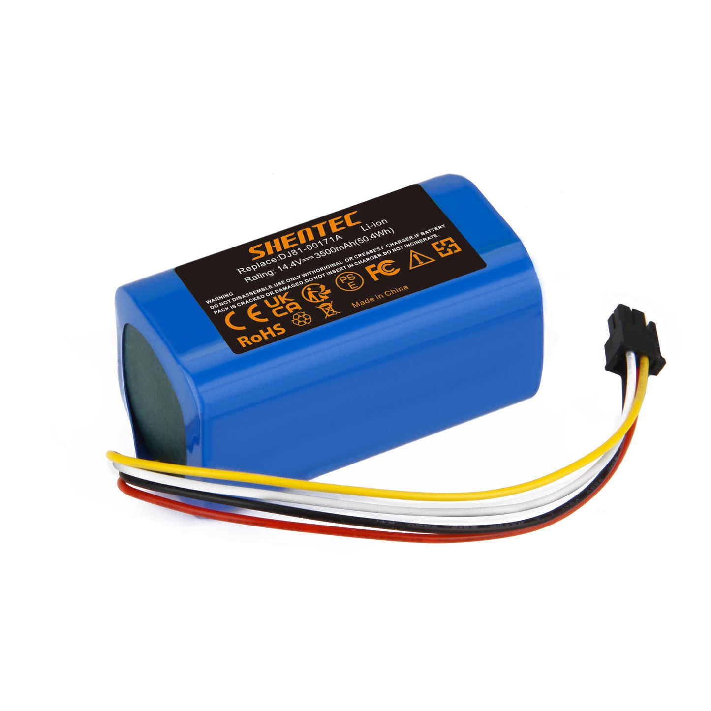 SHENTEC Batería de 3.5Ah 14,4V Li-ion para Samsung PowerBot-E VR5000RM VR05R5050WK DJ81-00171A