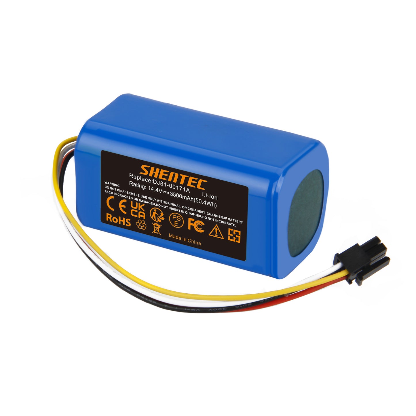 SHENTEC Batería de 3.5Ah 14,4V Li-ion para Samsung PowerBot-E VR5000RM VR05R5050WK DJ81-00171A