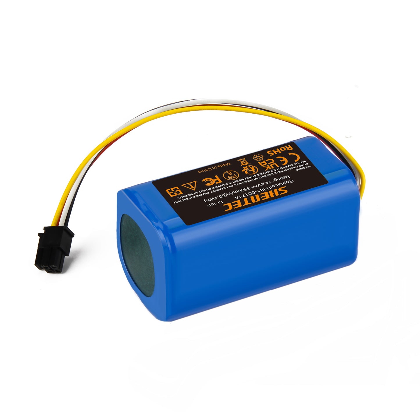 SHENTEC Batería de 3.5Ah 14,4V Li-ion para Samsung PowerBot-E VR5000RM VR05R5050WK DJ81-00171A