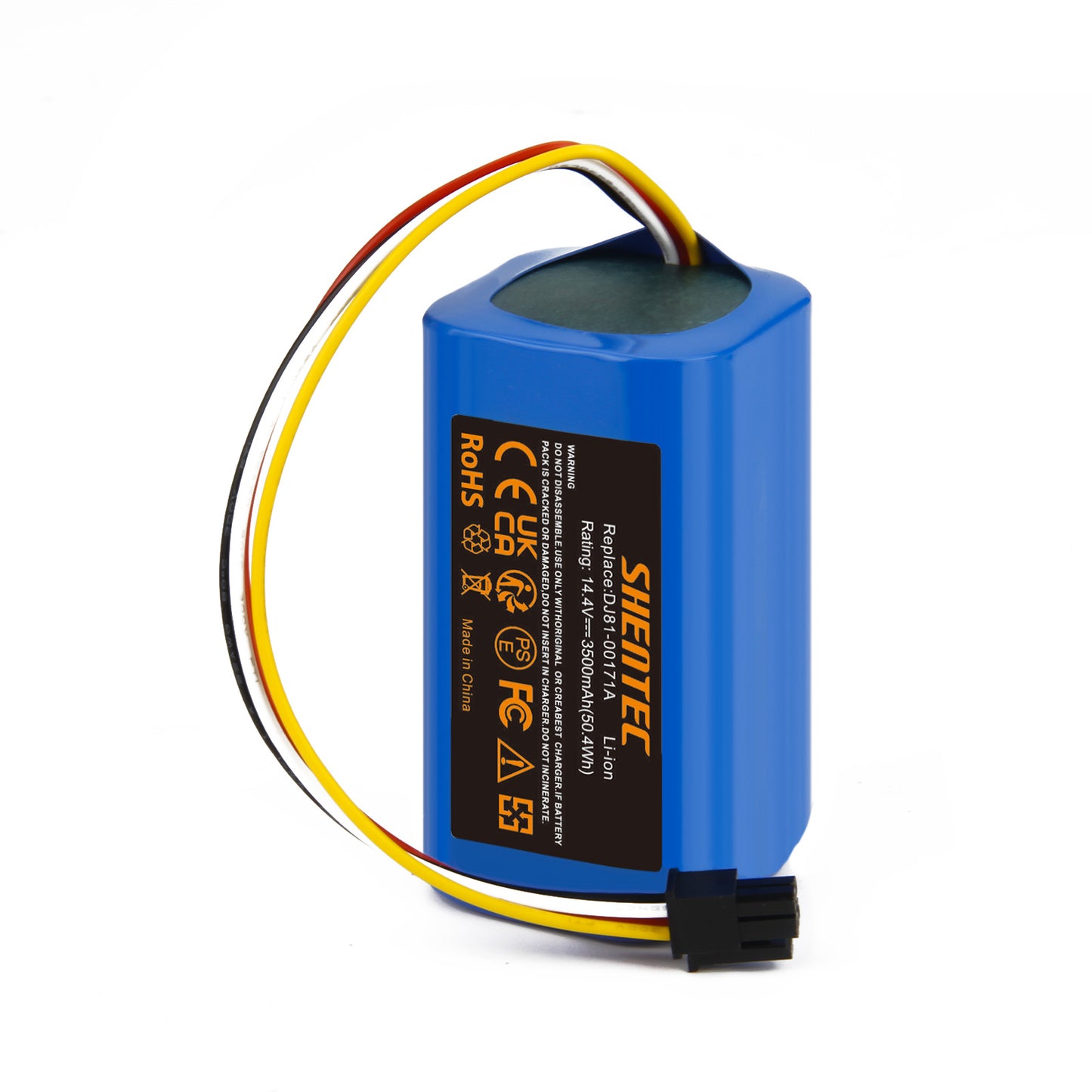SHENTEC Batería de 3.5Ah 14,4V Li-ion para Samsung PowerBot-E VR5000RM VR05R5050WK DJ81-00171A