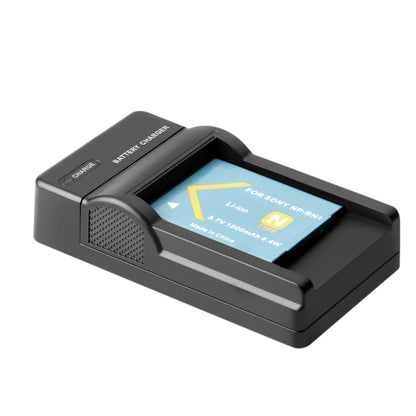 2 Piezas Cargador De Batería NP-BN1 Para Sony Cyber-Shot DSC-W310 W800 W320 W350 W380