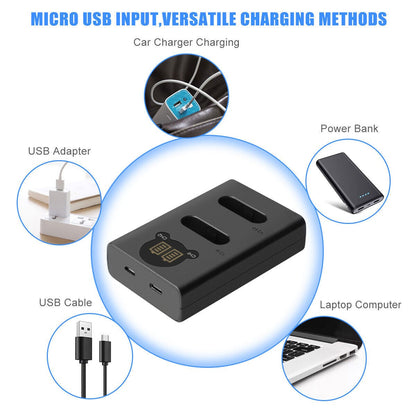 SHENTEC Paquete de 2 baterías NP-BX1 para Sony DSC-RX100, HX300, H400, WX350, WX400, HX50V, HX60