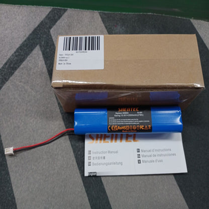 txt
Batería de repuesto SHENTEC de 2500mAh para el motor de persiana enrollable Velux 946933, persianas enrollables solares SSL, persianas enrollables solares