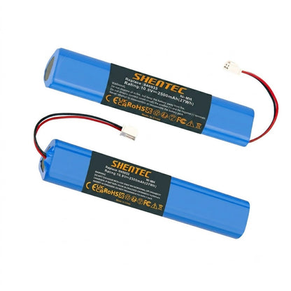 2 paquetes de batería de repuesto Ni-MH de 10.8V 2500mAh para persianas solares y ventanas de techo Velux 946933 (con cable y enchufe)