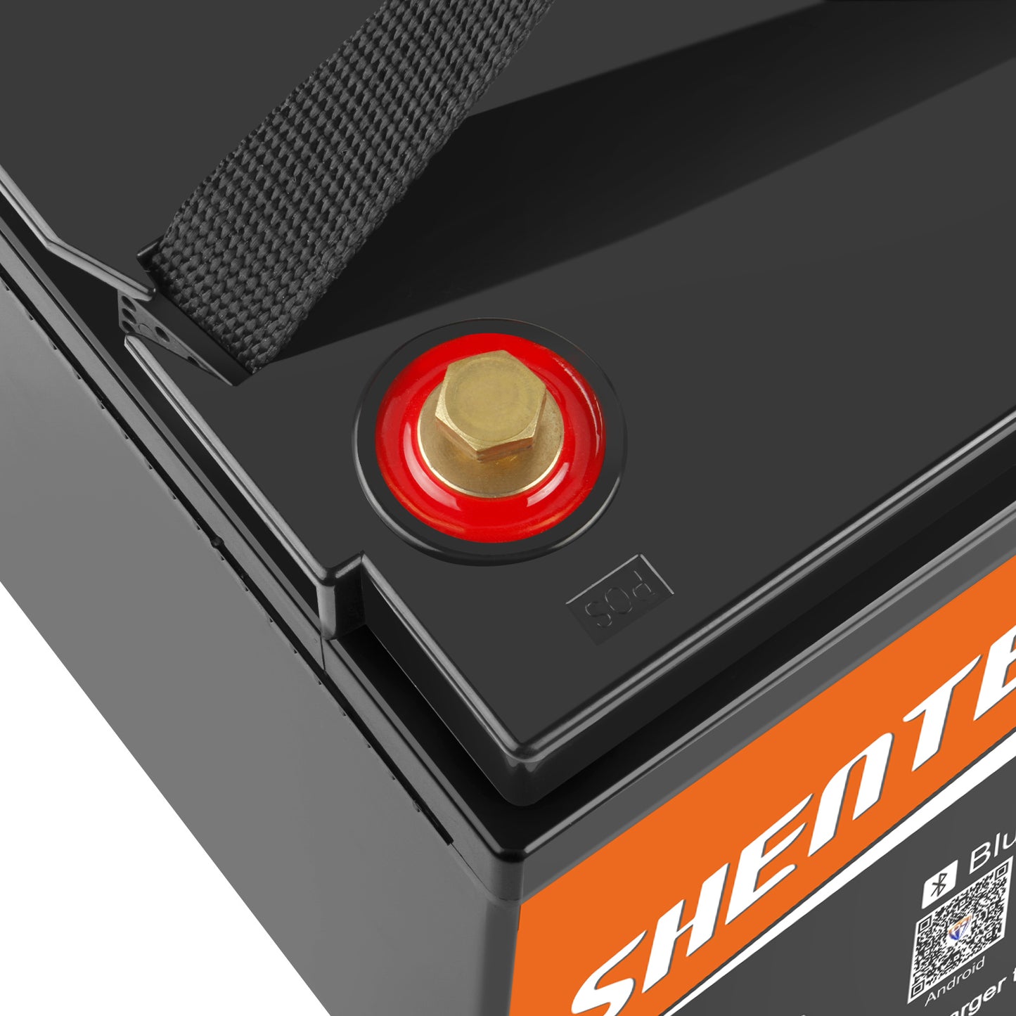 SHENTEC Batería LiFePO4 12/24V 100/150/200/300Ah con BMS para barco solar, sistema aislado y autocaravana