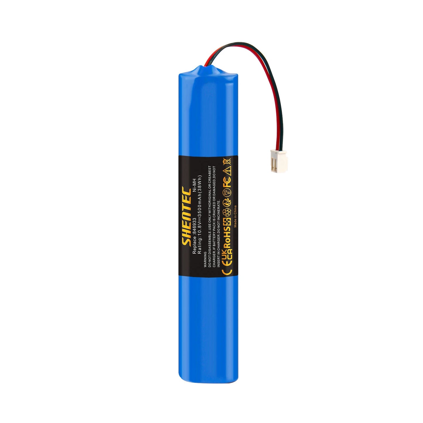 SHENTEC 2x 10.8V 3500mAh NiMH Baterías para Velux Ventana Solar de Techo 946933 946930 846933