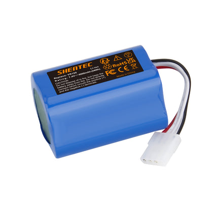 SHENTEC Batería de repuesto de 6Ah y 7.4 V de ion de litio para Vorwerk SCM61932,46439 Vorwerk Kobold VR100,VX100