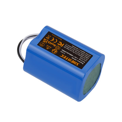 SHENTEC Batería de repuesto de 6Ah y 7.4 V de ion de litio para Vorwerk SCM61932,46439 Vorwerk Kobold VR100,VX100