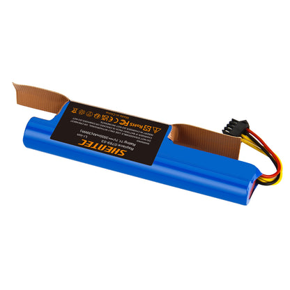 SHENTEC Batería de reemplazo Li-ion 10.8V 3.5Ah para Vileda VR 102, VR One, VR 201 PetPro, VR 303, 0769-03