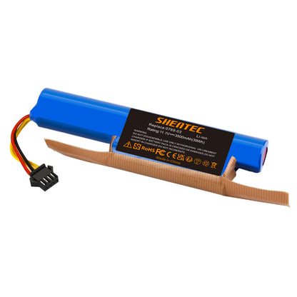 SHENTEC Batería de reemplazo Li-ion 10.8V 3.5Ah para Vileda VR 102, VR One, VR 201 PetPro, VR 303, 0769-03
