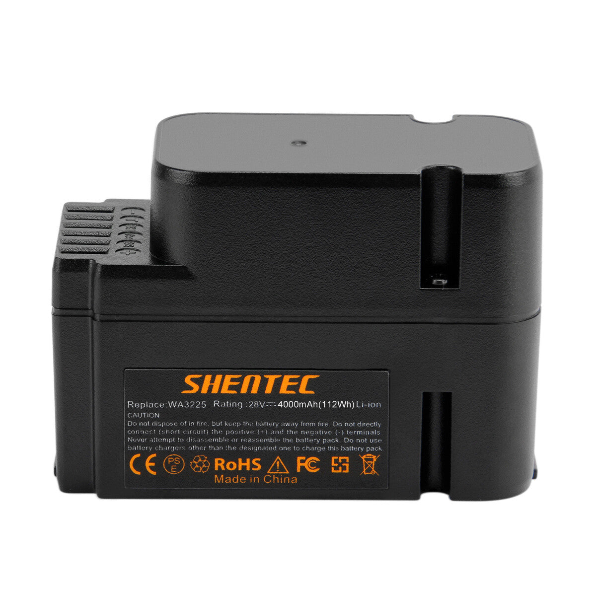 SHENTEC Batería de reemplazo 2x 4.0Ah 28V Li-ion para Worx WA3225 WA3565 WG754E WG790E WG791E.1 WG796E.1