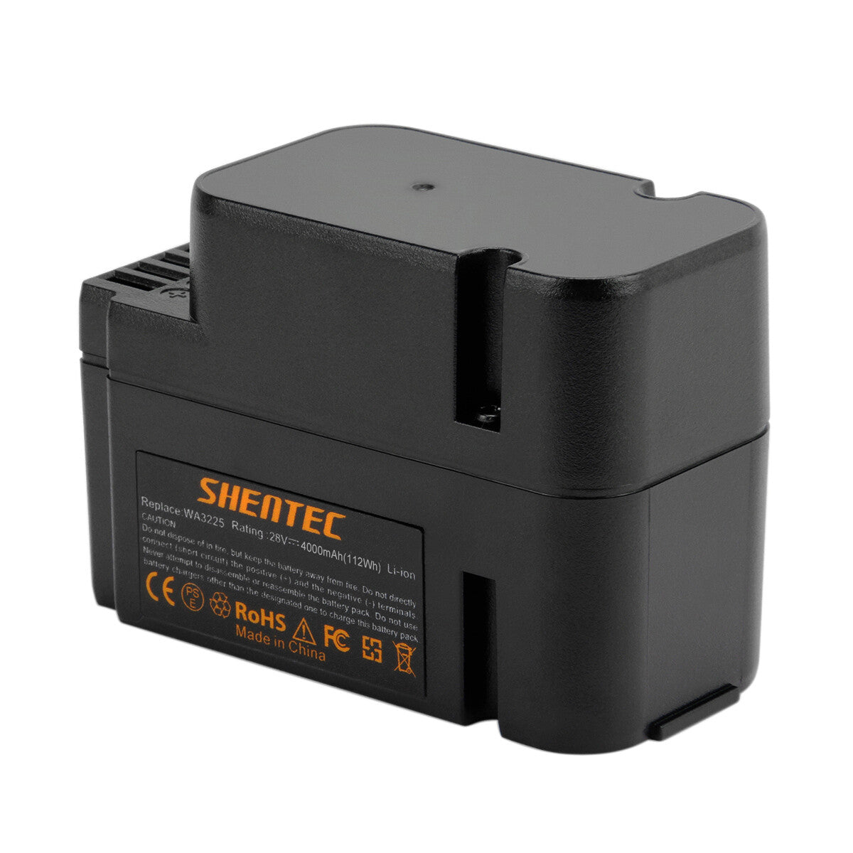 SHENTEC Batería de reemplazo 2x 4.0Ah 28V Li-ion para Worx WA3225 WA3565 WG754E WG790E WG791E.1 WG796E.1