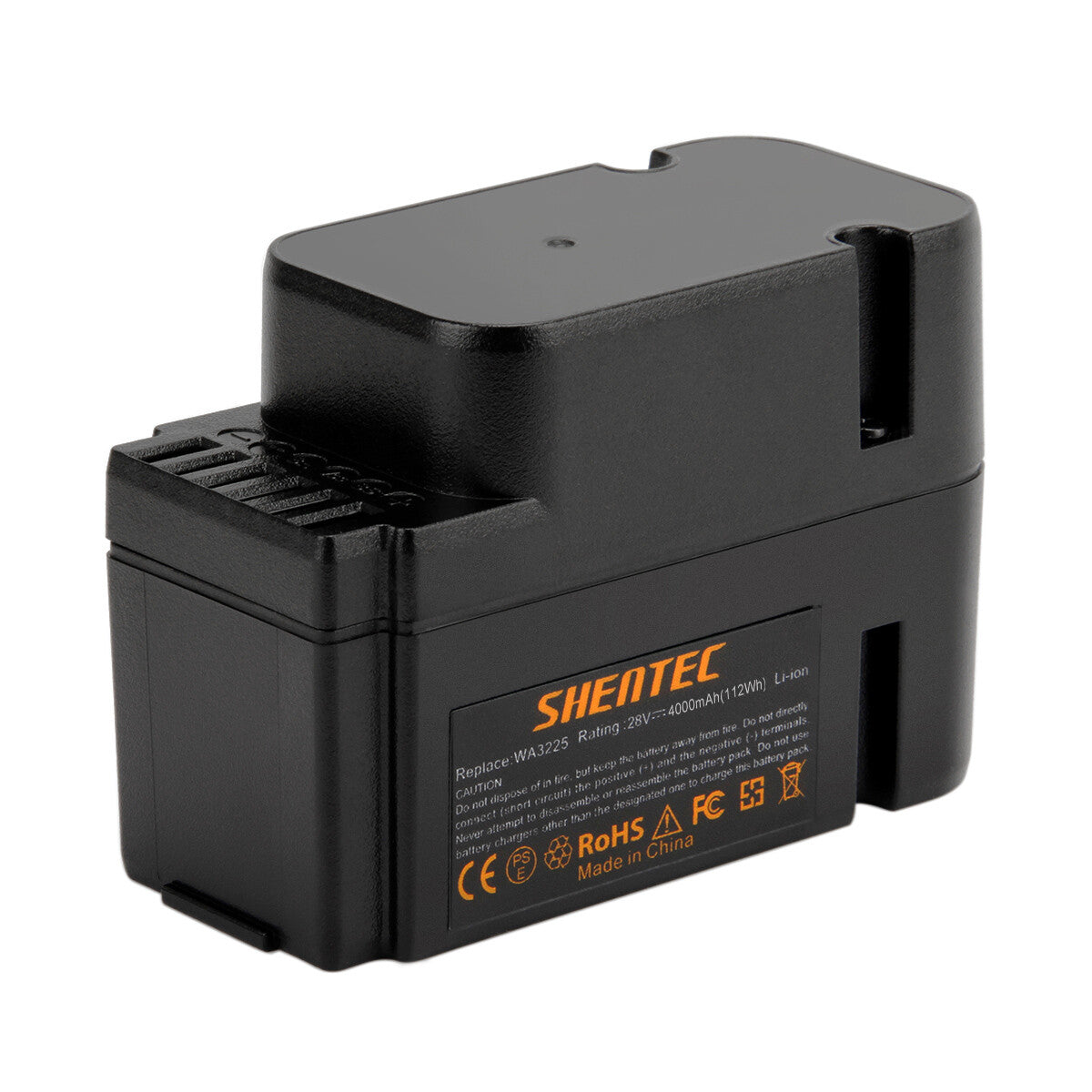 SHENTEC Batería de reemplazo 2x 4.0Ah 28V Li-ion para Worx WA3225 WA3565 WG754E WG790E WG791E.1 WG796E.1