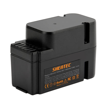 SHENTEC Batería de reemplazo 2x 4.0Ah 28V Li-ion para Worx WA3225 WA3565 WG754E WG790E WG791E.1 WG796E.1