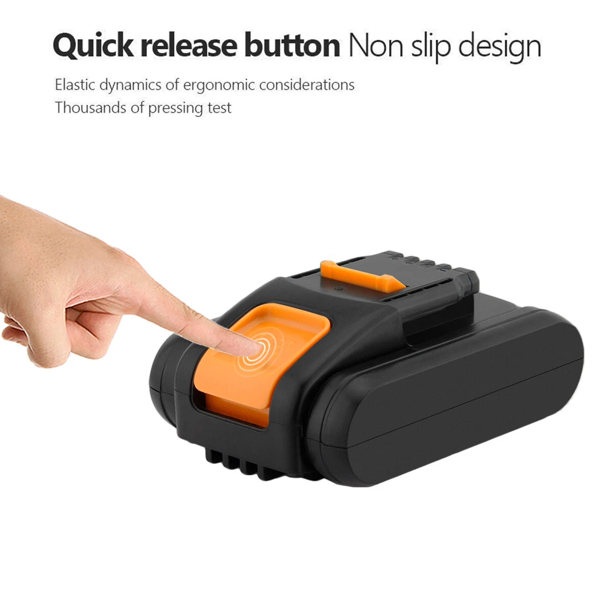 SHENTEC Pack de 2 Baterías Li-ion 3500mAh 20V para Worx WA3551.1 WG169 WX372 WX166 WX372