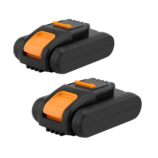 SHENTEC Pack de 2 Baterías Li-ion 3500mAh 20V para Worx WA3551.1 WG169 WX372 WX166 WX372