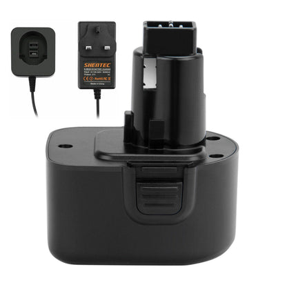 SHENTEC Batería Ni-MH de 3500 mAh + cargador para Dewalt DC9071 DE9074 DE9075 DW9072 DW9071 DE9037