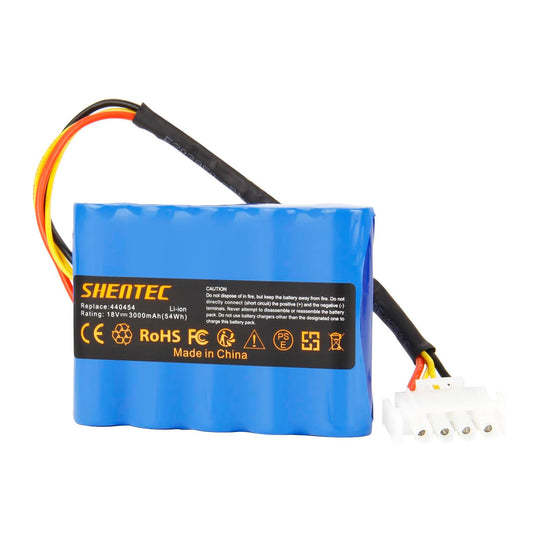 SHENTEC Batería 18V 3000mAh para AL-KO Solo Robolinho Cortacésped Robótico 100 110 1100 41.6 Solo 700 700E 1000 1100