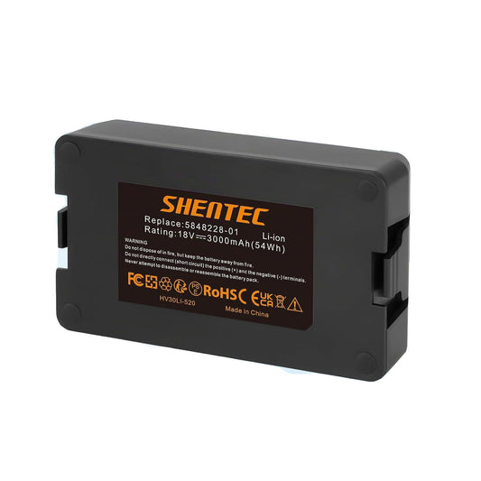 SHENTEC Batería Li-Ion 3000mAH 18V para Gardena Sileno 2020 City 2018 Sileno+R100L