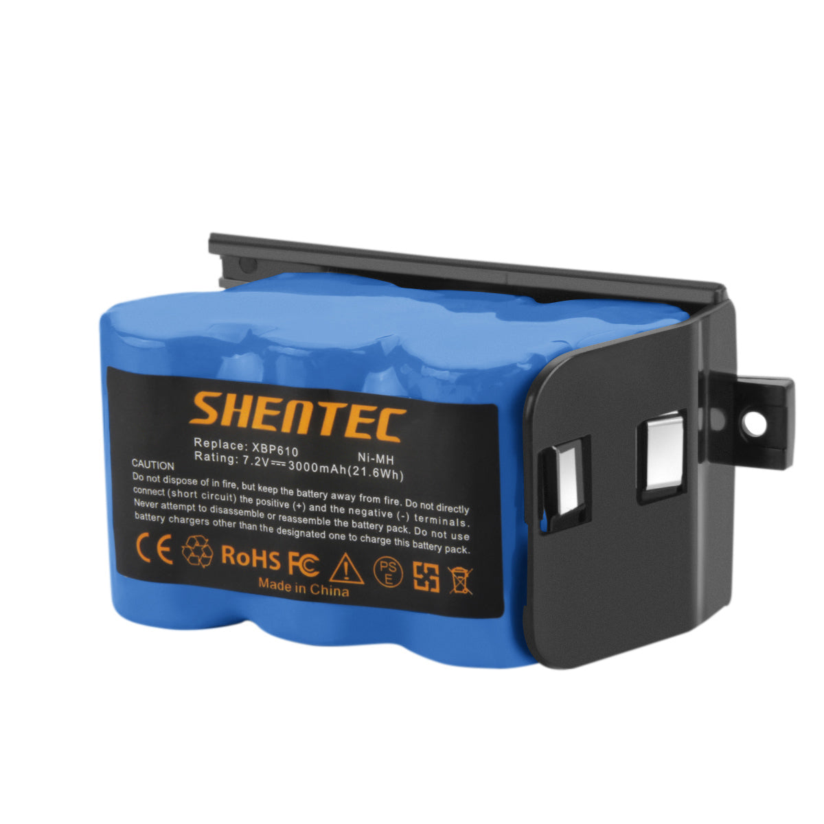 SHENTEC Batería de Reemplazo Ni-MH de 3000mAh y 7.2V para Shark XBP-610 XBP610 EU-36000 UV610DT