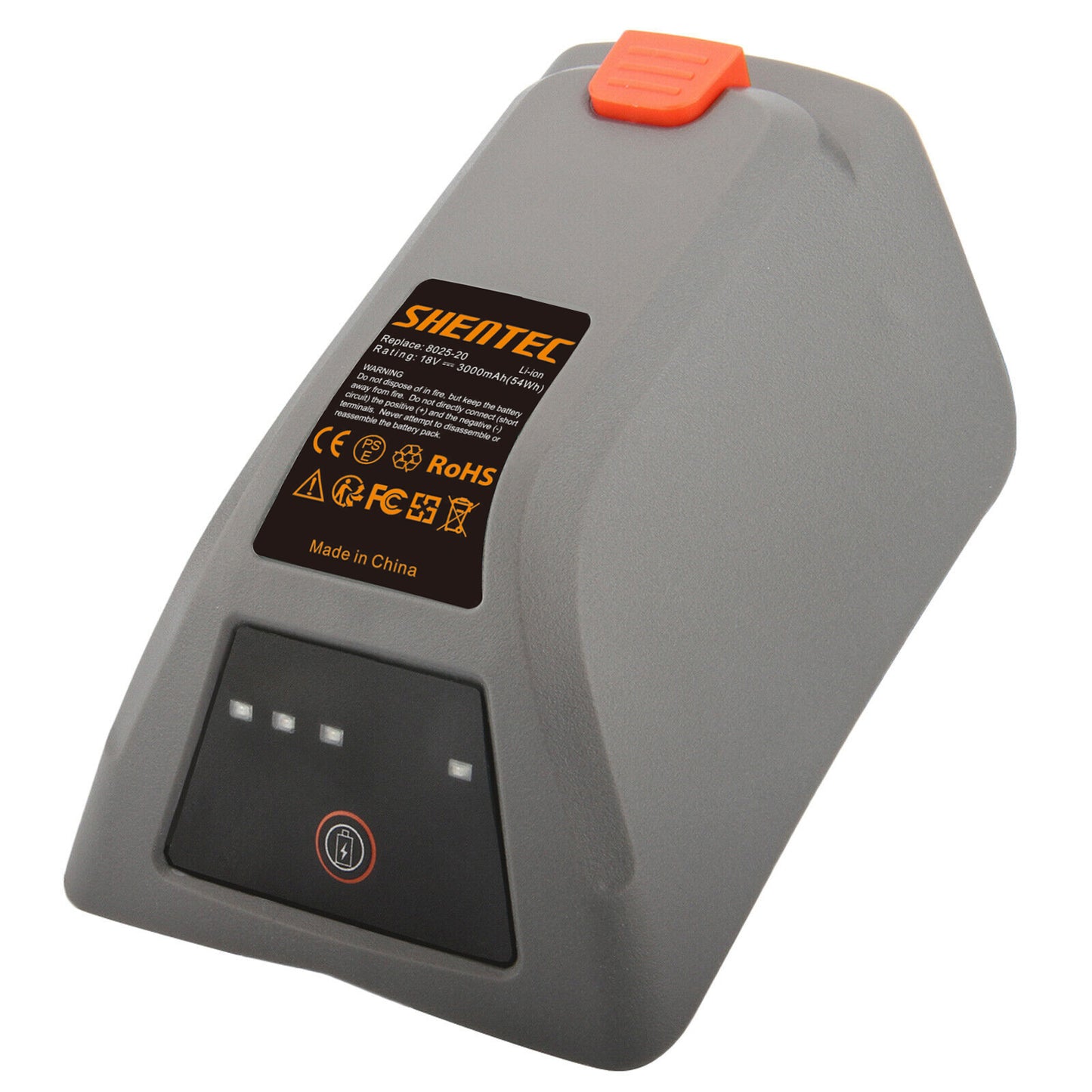 SHENTEC Batería de repuesto 3000mAh 18V para Gardena 008A231 8025-20 Comfort caja de manguera de pared 35
