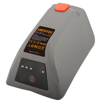 SHENTEC Batería de repuesto 3000mAh 18V para Gardena 008A231 8025-20 Comfort caja de manguera de pared 35