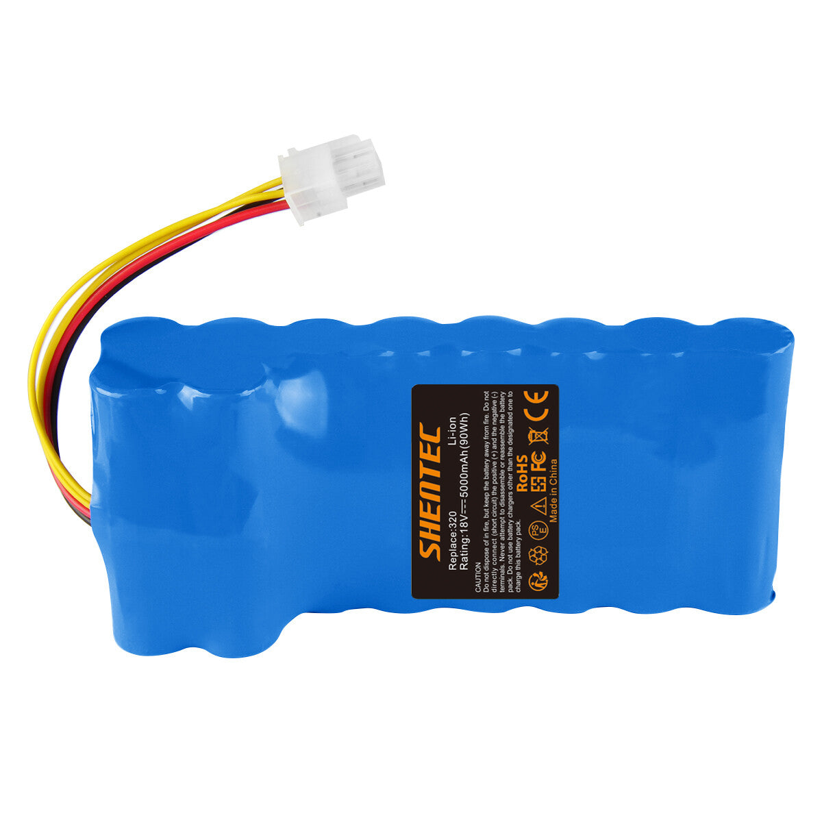 SHENTEC Batería Li-ion de 5000mAh 18V para Husqvarna Automower 320 420 430x 520 550 435x